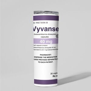 Vyvanse Pharmacy Tumbler 20 oz Stainless Steel Drinkware Cup Washable Portable